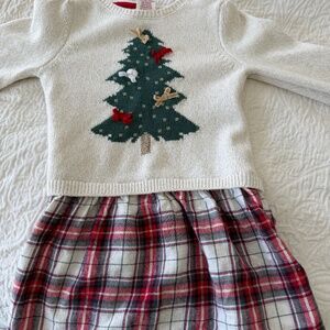 Max studio Christmas dress for toddlers